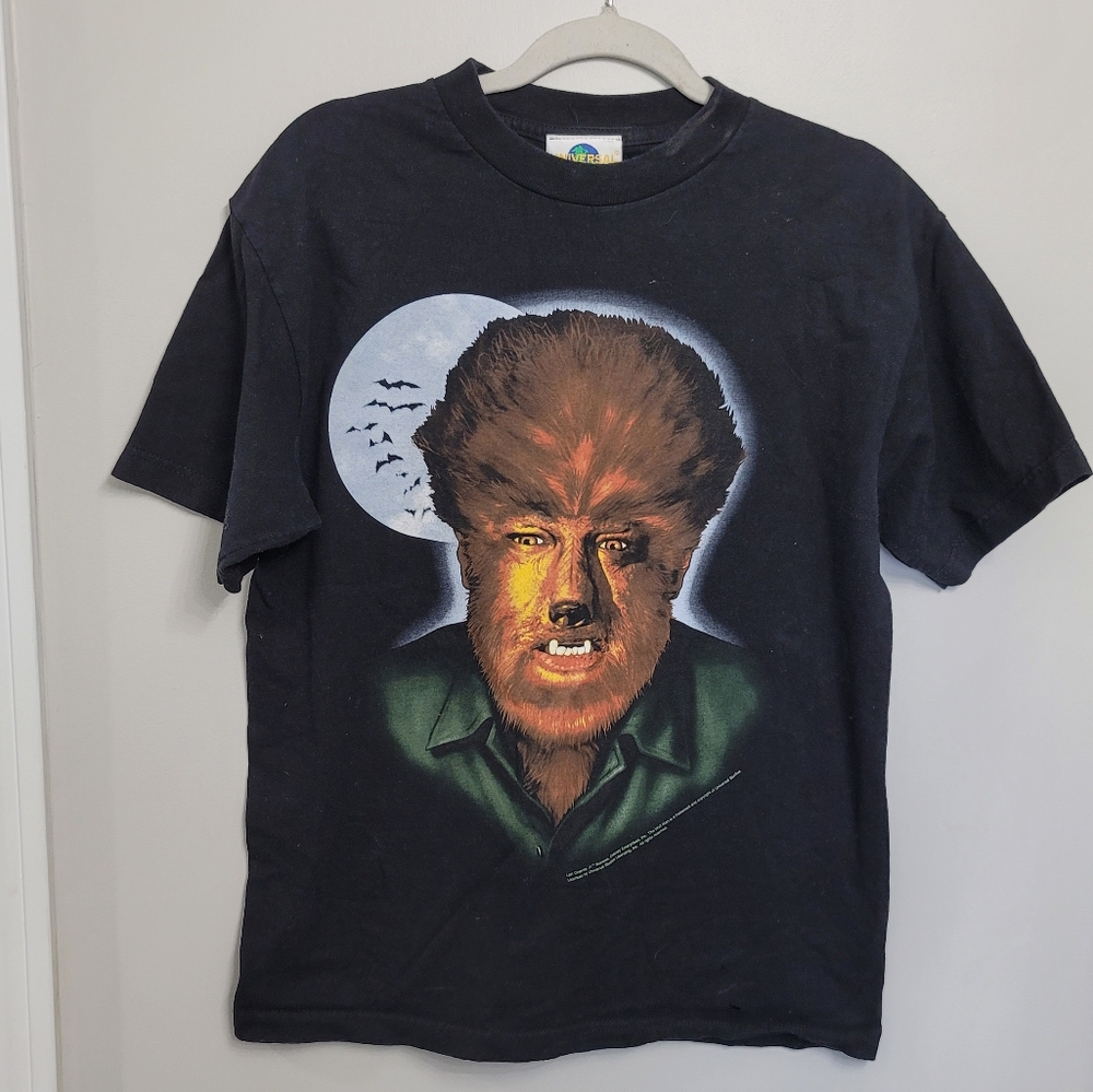 UNIVERSAL STUDIOS Vintage Teen Wolfe Short Sleeve Tee Shirt Size: M